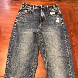 American Eagle Womens denim jeans size 0 Xshort